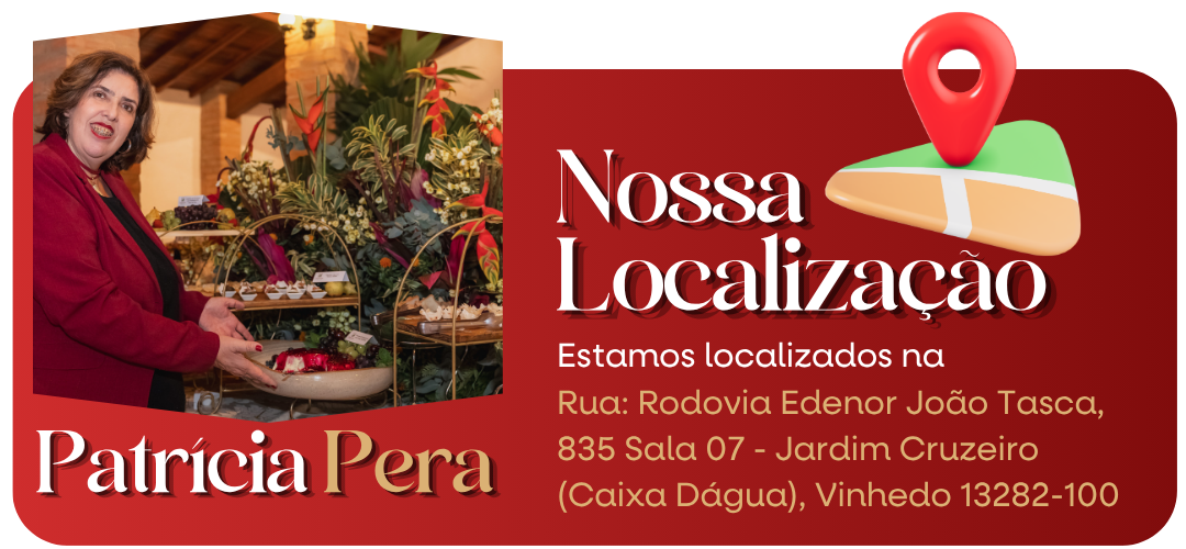 Localização da Caprese Gastronomia e Eventos em Vinhedo 